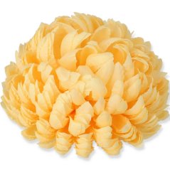 hlavičky umělé chryzantémy "ananas" květ Ø 11 cm - 6ks