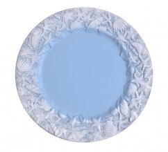 Plastový talíř na aranžování s mořskými motivy Ø 33cm