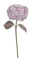 Umělá hortenzie, hlavička Ø 18cm. celkem dl.68cm