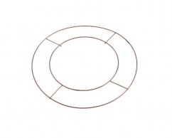 Drátěný dvojitý kovový kruh ∅ 20cm x tl. 0,2cmW