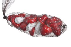 Podzimní dekorace - muchomůrky na aranžování mix 6,5-8cm, 12ks