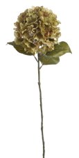 Umělá hortenzie, hlavička Ø 21cm. celkem dl.85cm
