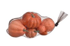 Dekorační dýně oranžové – sada 6 ks