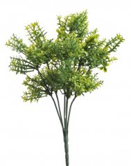 Umělá rostlina, 30 cm, 6 větviček, barva 03