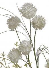 Umělý kvetoucí česnek polní, květ Ø 3,5cm/dl. 60cm, barva 07