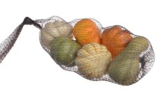 Dekorační dýně z plastu 6 ks 6-8 cm - různé barvy