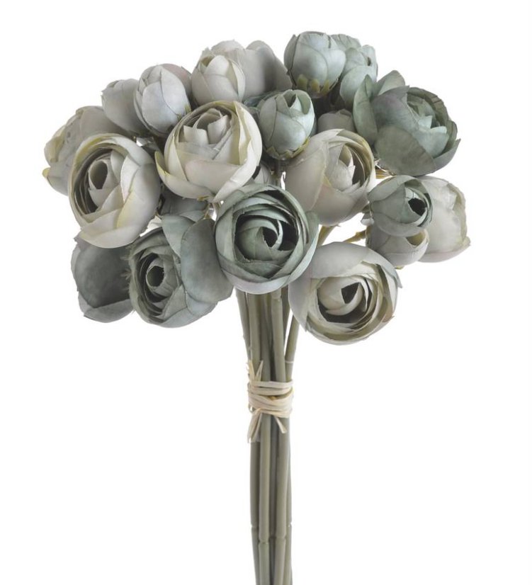 Svazek umělých kamélií  květ Ø 4 cm - dl.30 cm