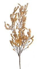 Umělá větvička posypaná  polystyrenovými kuličkami dl. 53cm