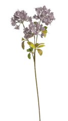 Umělá kvetoucí hortenzie dl. 70cm - zápich