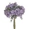 Kytice umělých hortenzií a eukalyptů dl. 26cm