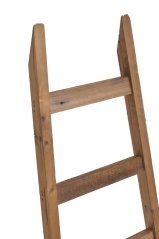 Dekorace dřevěný žebřík na aranžování 20-34,5cmL x 3,5cmW x 100cmH