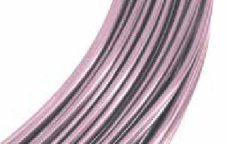 Hliníkový měkký dekorační drát Ø 2mm - 50g - light pink