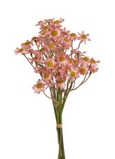 Umělý heřmánek svazek růžový 26 cm