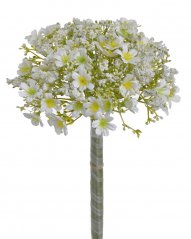 Umělá květina mochna křovinatá svazek 9 stonků, dl. 30cm