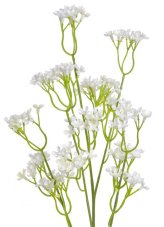 Umělá větvička s drobnými kvítky dl.60cm