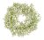 Plastový věnec z kvetoucích větviček Gypsophily  Ø 33 cm
