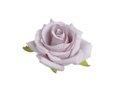 Hlavička středně velké umělé růže Ø 7.5 cm - 6ks