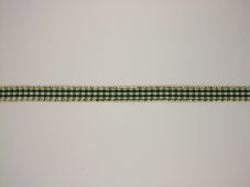 Kostková stuha s metaloplastem a drátem 2,5cm/10m