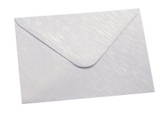 Jednobarevné mini obálky s vymačkávaným dekorem 16x11cm -10 ks