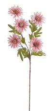 Rozkvetlá umělá margaretka na stonku, květ Ø8cm/dl.78cm