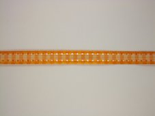 Kostkovaná stuha s drátkem 1,5cm/25m