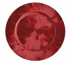 Dekorační talíř s celoplošným vzorem Ø 33 x H2cm