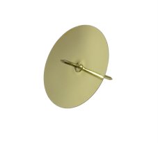 Bodec pod adventní svíčku Ø 5,3cm - 4ks_GLD