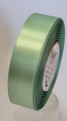 Atlasová jednobarevná stuha oboulícní 2,4cm/20m