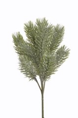 Dekorace omrzlá chvojová větvička dl. 28cm