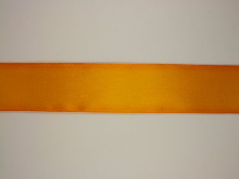 Taftová plátnová jednobarevná stuha s drátkem 2,5cm/25m