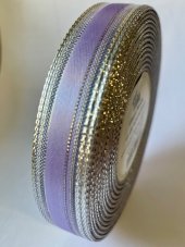 Atlasová stuha s monofilem, metaloplastem a vlascem 15mm/25m