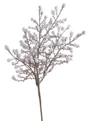 Umělá větvička s polystyrenovými kuličkami dl. 53cm