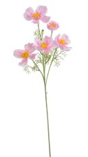 Umělá kvetoucí květina, květ Ø 11cm, zápich dl. 86cm