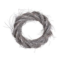 Proutěný věnec ze dvou druhů proutí Ø 25 cm