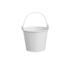 Plechové vědro na aranžování 11,5cm∅ x 9cmH