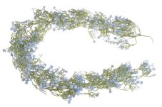 Umělá girlanda  gipsofila dl.120cm