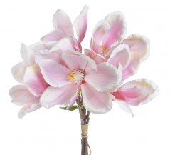 Kytice umělé magnolie dl. 31cm - 5ks