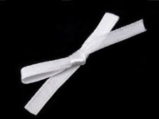 Ozdobné svatební mašličky na klopu 3,5cm x 2,5cm - 100ks