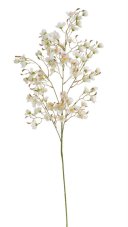 Kvetoucí větvička bílá 105 cm
