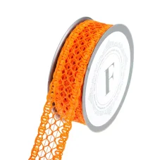 Bavlněná síťovaná stuha 3,5cm/10yard