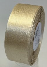 Atlasová jednobarevná stuha oboulícní s metaloplastem 4cm/20m