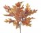 Umělé podzimní větvičky dubu dl. 34cm _108