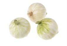 Umělá cibule na dekorování 9cm - 5ks