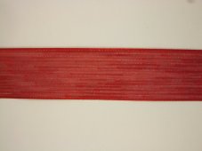 Plátnová stuha s metaloplastem a efektní nití 2,5cm/25m