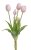 Svazek plastových tulipánů, hlavička 5cm, dl. celkem  40cm - 5 kusů
