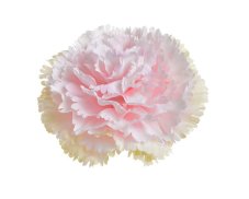 Umělá hlavička karafiátu na aranžování  Ø 9 cm -  12ks