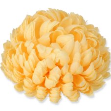 hlavičky umělé chryzantémy "ananas" květ Ø 11 cm - 6ks