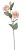 Umělá rozkvetlá eustoma dl.63cm