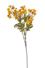 Umělá kvetoucí mini margaretka  dl. 60cm - trs