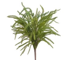 Umělá jehličnatá větvička světle zelená 52 cm